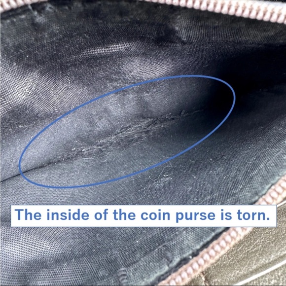 Gucci 🪢 Imprime Monogram GG Pierce Zip Around Wallet Mauve - Picture 13 of 15